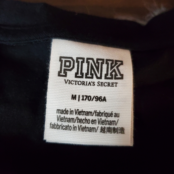 VS PINK Sexy Webbed Mesh Deep V Tank Top Muscle Tee Shirt - Picture 5 of 6